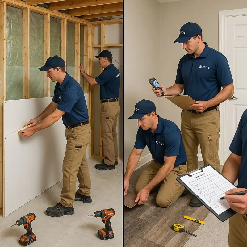 Repairs and Reconstruction process in Clio, MI